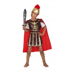 Strój dla dzieci Gladiator (peleryna pasek tunika)
