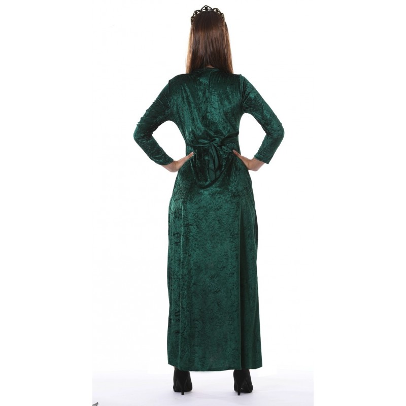 Strój dla dorosłych Królowa Średniowiecza sukienka - 2