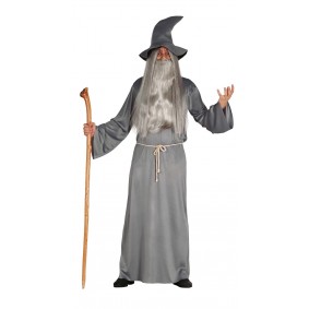 Strój dla dorosłych Gandalf Szary magik czarodziej - 1