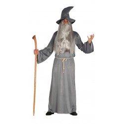Strój dla dorosłych Gandalf Szary magik czarodziej