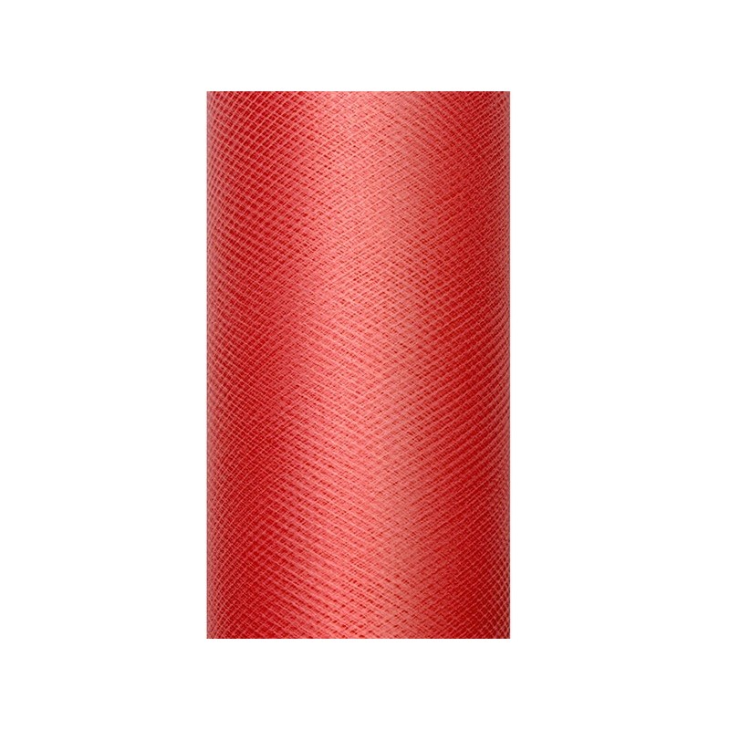 Tiul na rolce czerwony 0,3 x 9m - 1