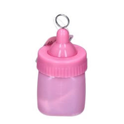 Obciążnik butelka ze smoczkiem różowa dekoracyjna
