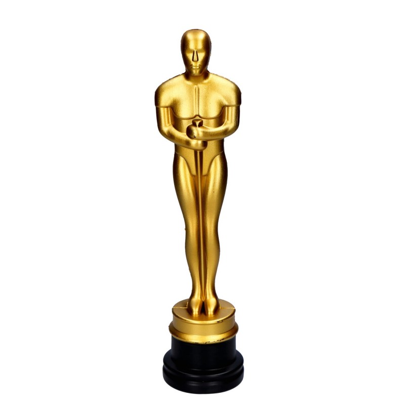 Nagroda kinowa złota statuetka trofeum Oscar