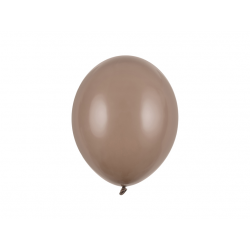 Balony lateksowe pastelowe brązowe 27cm 100szt