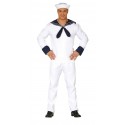 Kostium dorosłych Marynarz czapka koszula spodnie - 1