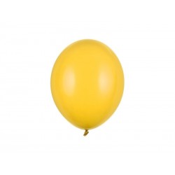 Balony lateksowe pastel żółte miodowe 27cm 100szt - 1