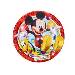 Talerze papierowe Myszka Miki Mickey Mouse 8szt