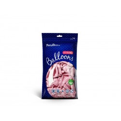 Balony lateksowe cukierkowy różowy 12cm 100szt - 2