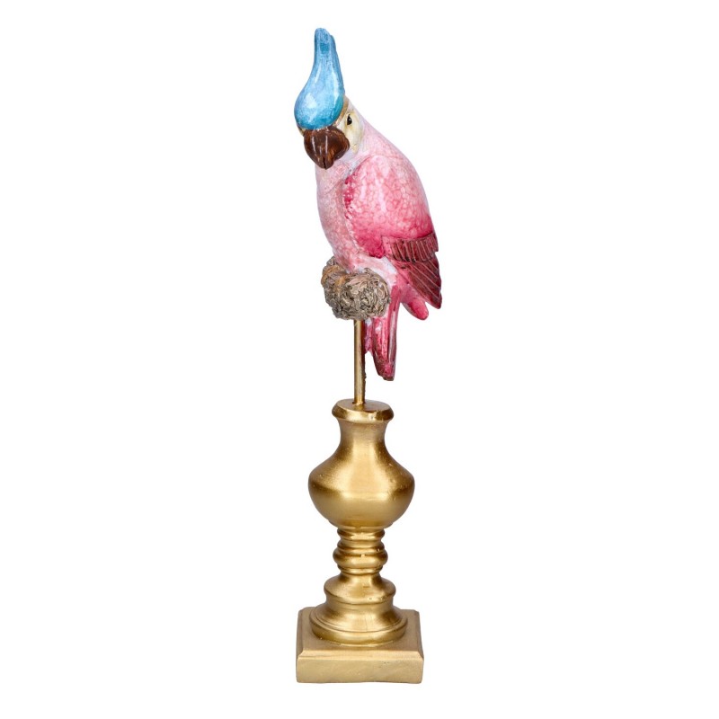 Posąg papugi mix 7x9,5x31,50cm