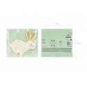 Papierowe serwetki wielkanocne królik zajączek - 7