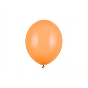 Balony lateksowe pastel pomarańczowe 27cm 100szt - 1