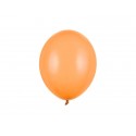 Balony lateksowe pastel pomarańczowe 27cm 100szt - 1