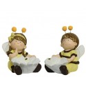 Figura pszczółka siedząca dziewczynka/chłopiec - 1