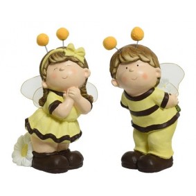 Figura pszczółka dziewczynka/chłopiec 23,5x17,50x - 1