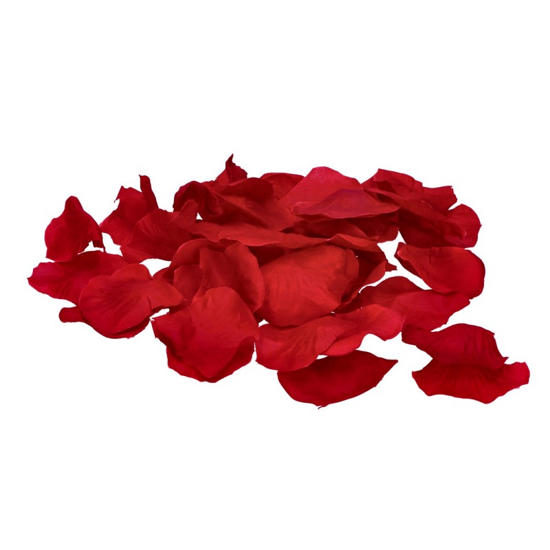Płatki róż konfetti w woreczku bordowe 100 sztuk