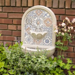 Fontanna owalna z kranem kamienna mozaika ogrodowa - 2