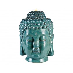 Fontanna głowa zielona Budda z podświetleniem led - 1