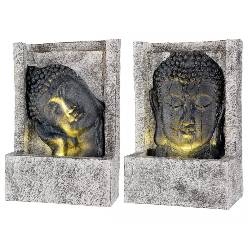 Fontanna kamienna ściana Budda domowa pokojowa - 1