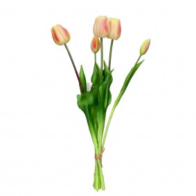Tulipan gumowy mix bukiet 5szt 46cm