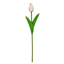 Tulipan pojedynczy sztuczny jasnoróżowy 31cm
