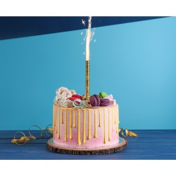 Fontanna świeczka na tort urodziny RACE 18cm 2szt - 2