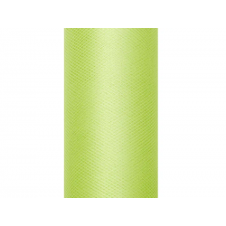 Tiul na rolce zielony dekoracyjny ozdobny 15cm 9m - 1