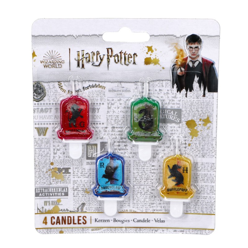 Świeczki z postaciami Harry Potter Houses Wosk/Plastik 2,2 x 3 cm