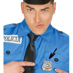 Odznaka policyjna srebrna policja blacha policji