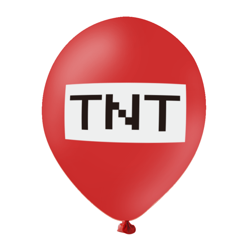 Balony na urodziny minecraft TNT enderman creeper - 4