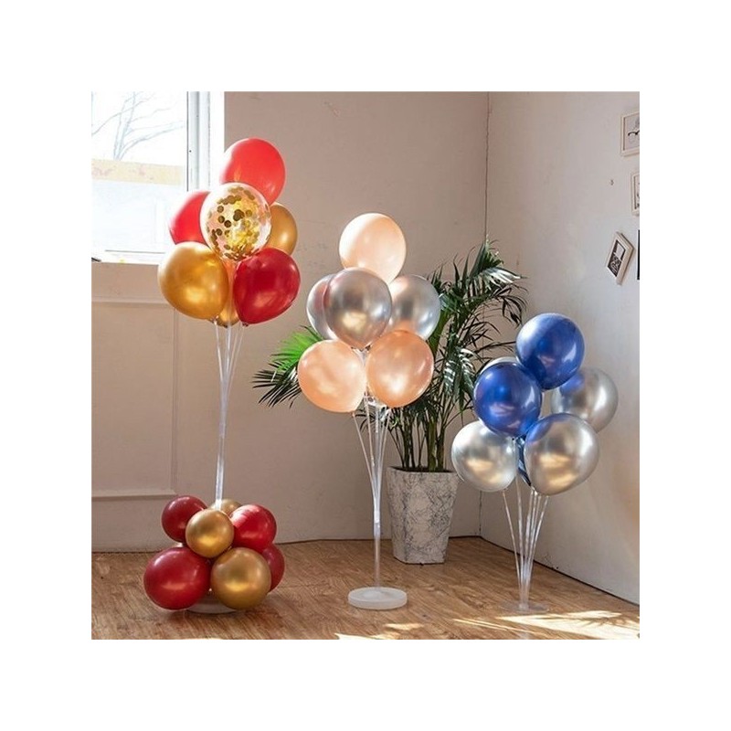 Wysoki Stojak stelaż patyczki na 7 balonów balonów - 3