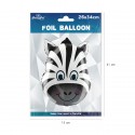 Balon foliowy Zebra zwierzęta safari na powietrze - 2