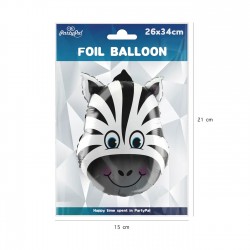 Balon foliowy Zebra zwierzęta safari na powietrze - 2