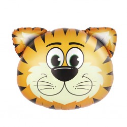 Balon foliowy Tygrys zwierzątka safari na hel