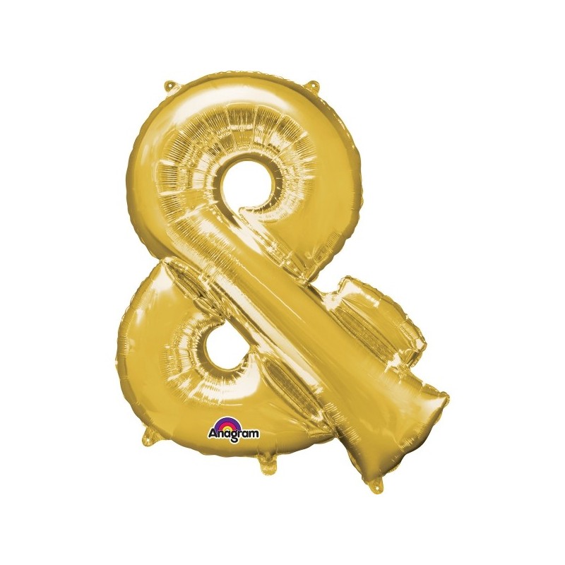 Balon foliowy 16 symbol & złoty - 1