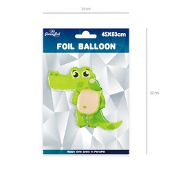 Balon foliowy Krokodyl zwierzątka na powietrze - 2
