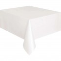 Obrus biały na stół matowy materiał 180x300cm - 1