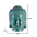 Fontanna głowa zielona Budda z podświetleniem led - 8