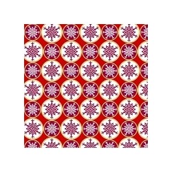 Serwetka czerwona X-mas Composition 25x25cm 20szt art. 82466
