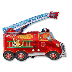 Balon foliowy na hel wóz strażacki straż pożarna - 1