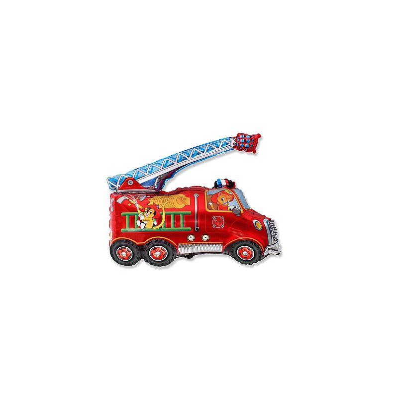 Balon foliowy na hel wóz strażacki straż pożarna - 1