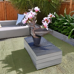 Sztuczna Magnolia na pniu w doniczce jasno różowa - 3