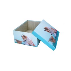 Pudełko ozdobne pies 25x18x10,5cm