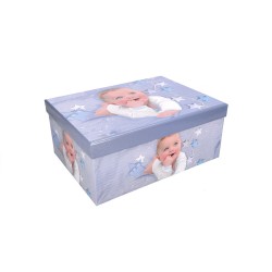 Pudełko ozdobne z nadrukiem dziecka 29x22x12,5cm