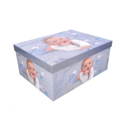 Pudełko ozdobne zdjęcie dziecka 33x25,5x14,5cm