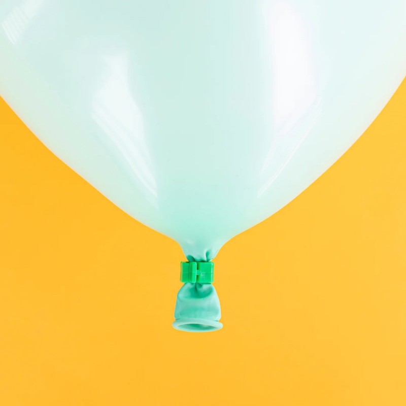 Klipsy do zamykania balonów 100szt różne kolory - 3