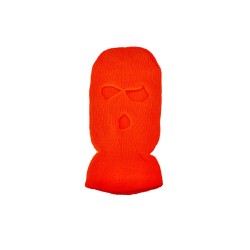 Maska kominiarka na twarz neonowa pomarańczowa