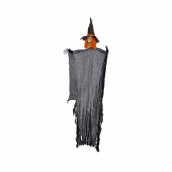 Czarownica wisząca ruda wiedźma duża halloween - 2