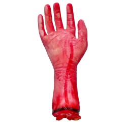 Oderwana ręka odcięta konczyna halloweenowa  30cm