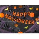 Baner Happy Halloween z dynią pomarańczowy ozdoba - 2