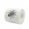Papier toaletowy biały czarny pająk na halloween - 1